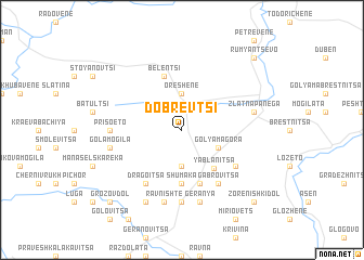 map of Dobrevtsi