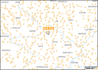 map of Dobre