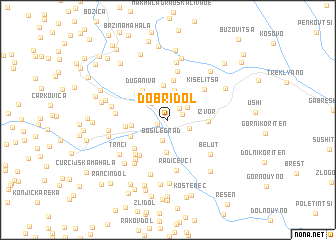 map of Dobri Dol