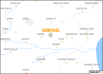 map of Dobri Dol