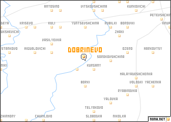 map of Dobrinevo