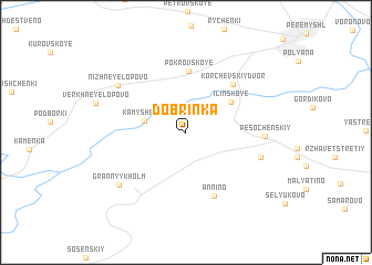 map of Dobrinka