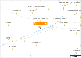 map of Dobrinka