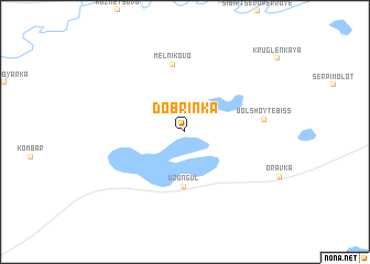 map of Dobrinka