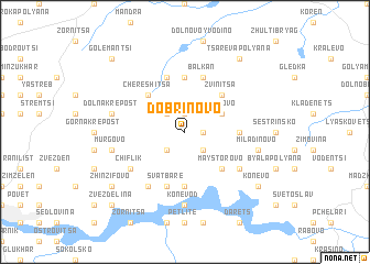 map of Dobrinovo