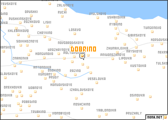 map of Dobrino