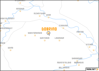 map of Dobrino