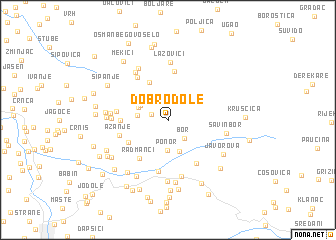 map of Dobrodole