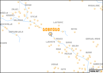 map of Dobrodo