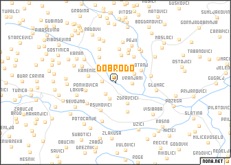 map of Dobrodo