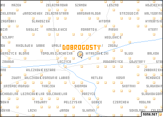 map of Dobrogosty