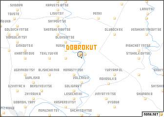 map of Dobrokut