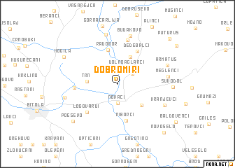 map of Dobromiri