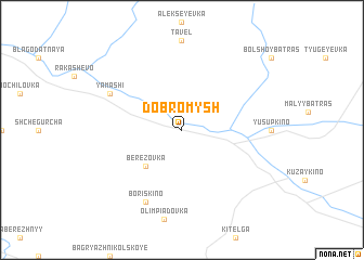 map of Dobromysh
