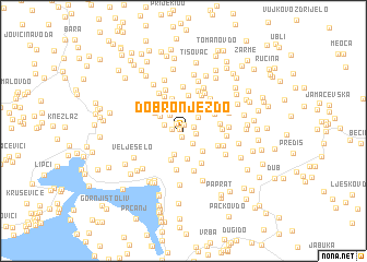 map of Dobronjež Do