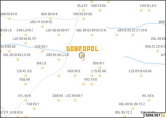 map of Dobropol