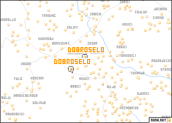 map of Dobroselo