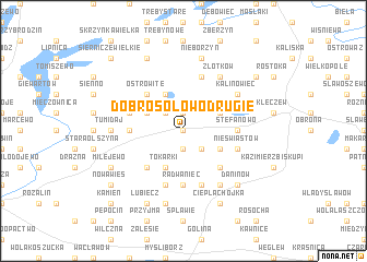 map of Dobrosołowo Drugie