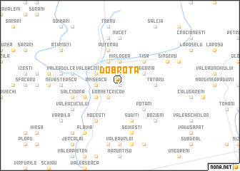 map of Dobrota