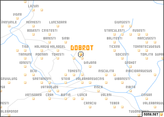 map of Dobroţ