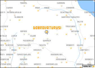 map of Dobrovăţu-Ruşi