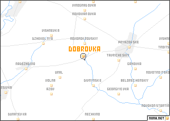map of Dobrovka