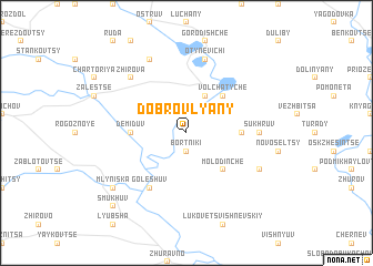 map of Dobrovlyany