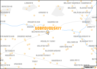 map of Dobrovodskiy