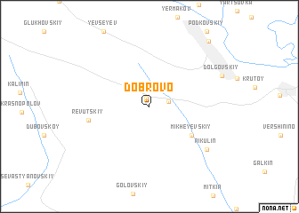 map of Dobrovo