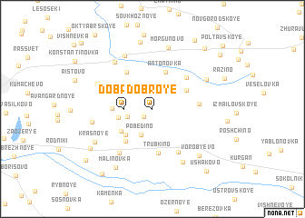 map of Dobroye