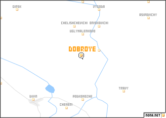 map of Dobroye