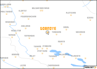 map of Dobroye