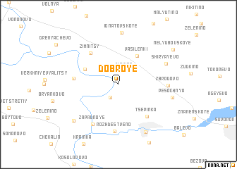 map of Dobroye