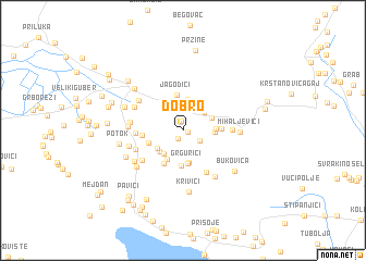 map of Dobro