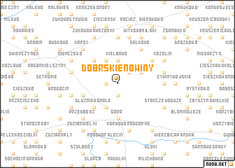 map of Dobrskie Nowiny