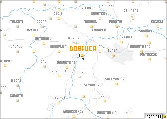 map of Dobruca