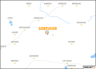 map of Dobrukha
