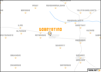 map of Dobryatino