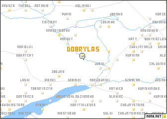 map of Dobry Las