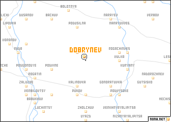 map of Dobrynev