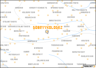 map of Dobryy Kolodez\