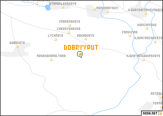 map of Dobryy Put\