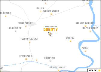 map of Dobryy