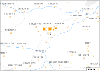 map of Dobryy