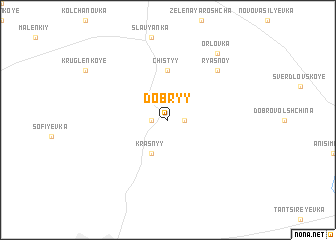 map of Dobryy