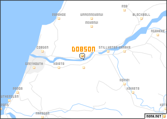 map of Dobson