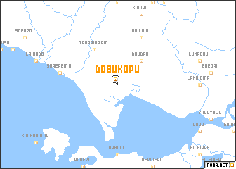 map of Dobukopu