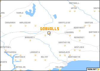 map of Dobwalls