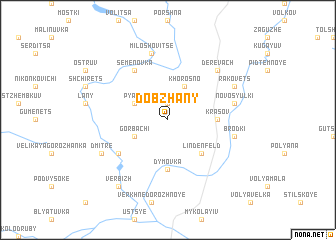 map of Dobzhany
