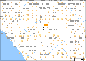 map of Docan